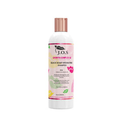 4C Crown Black Soap Hydrating Shampoo - a nourishing formula designed for natural hair, rich in vitamins A, E, and B5"