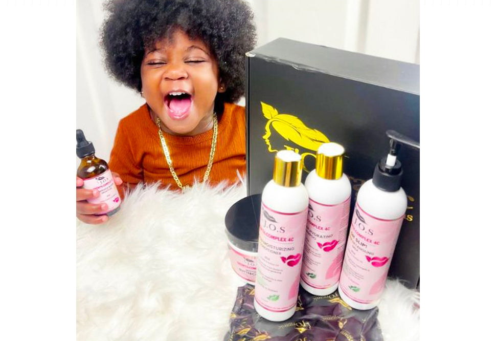 Kids 4C Hair Care Kit - J'Organic Solutions | Natural Growth