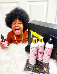 J Organic solutions Chebe Kid's Super Healthy hair Kit