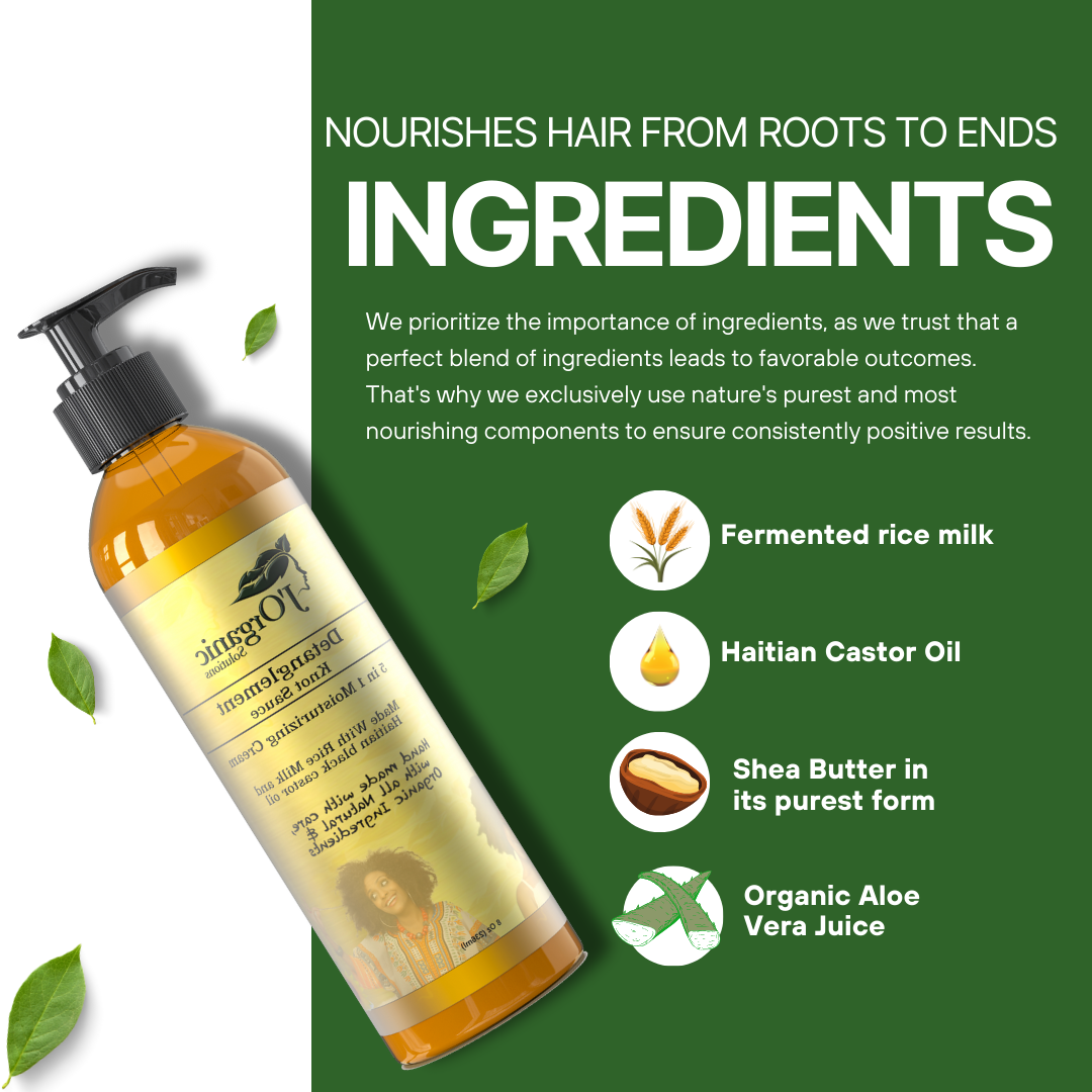 J Organic solutions Detanglement Knot Sauce