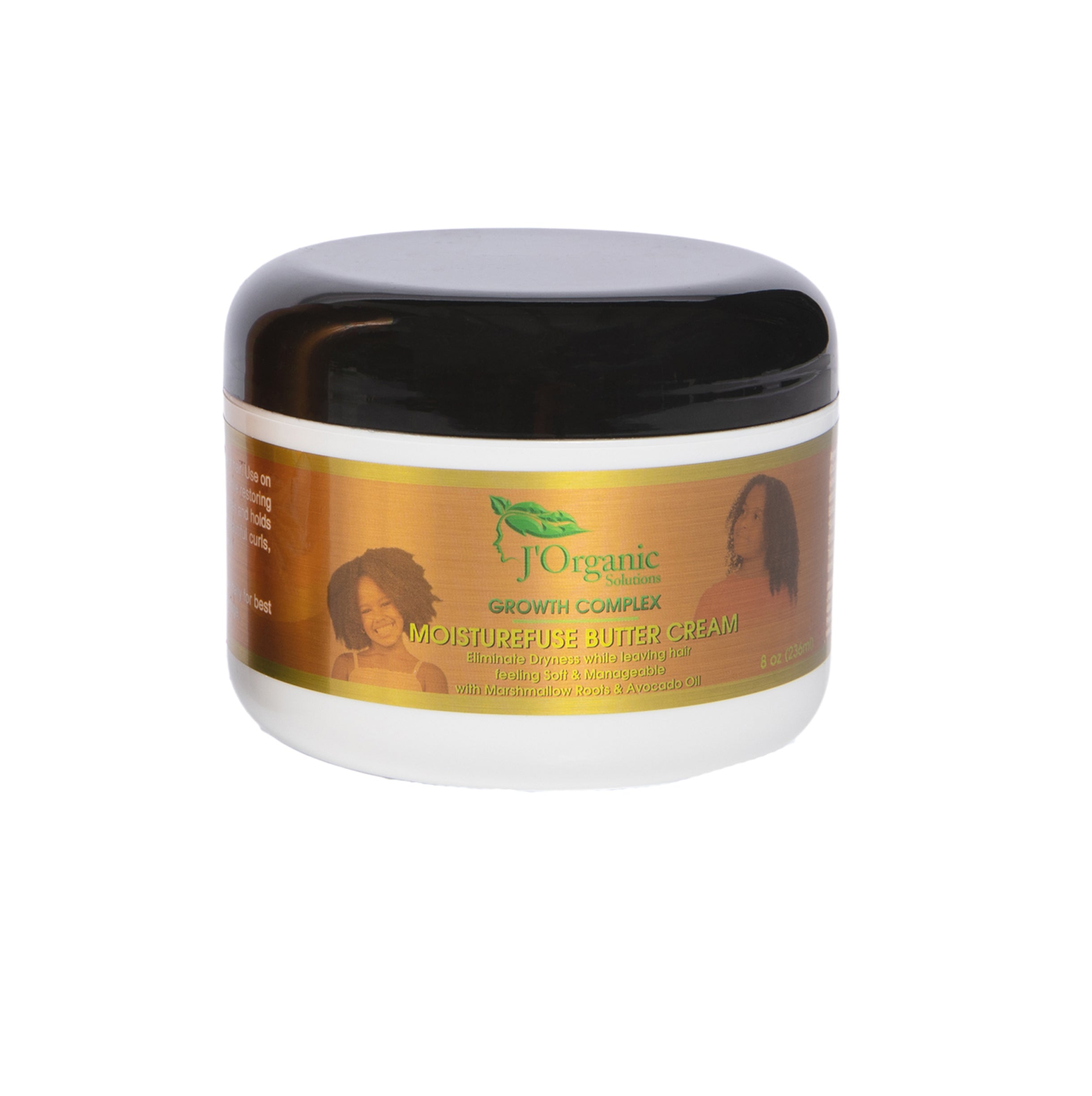 

J'Organics Moisturefuse Butter Cream –Natural curl-defining moisturizer for kids’ hair, made with organic ingredients for soft, manageable curls.

