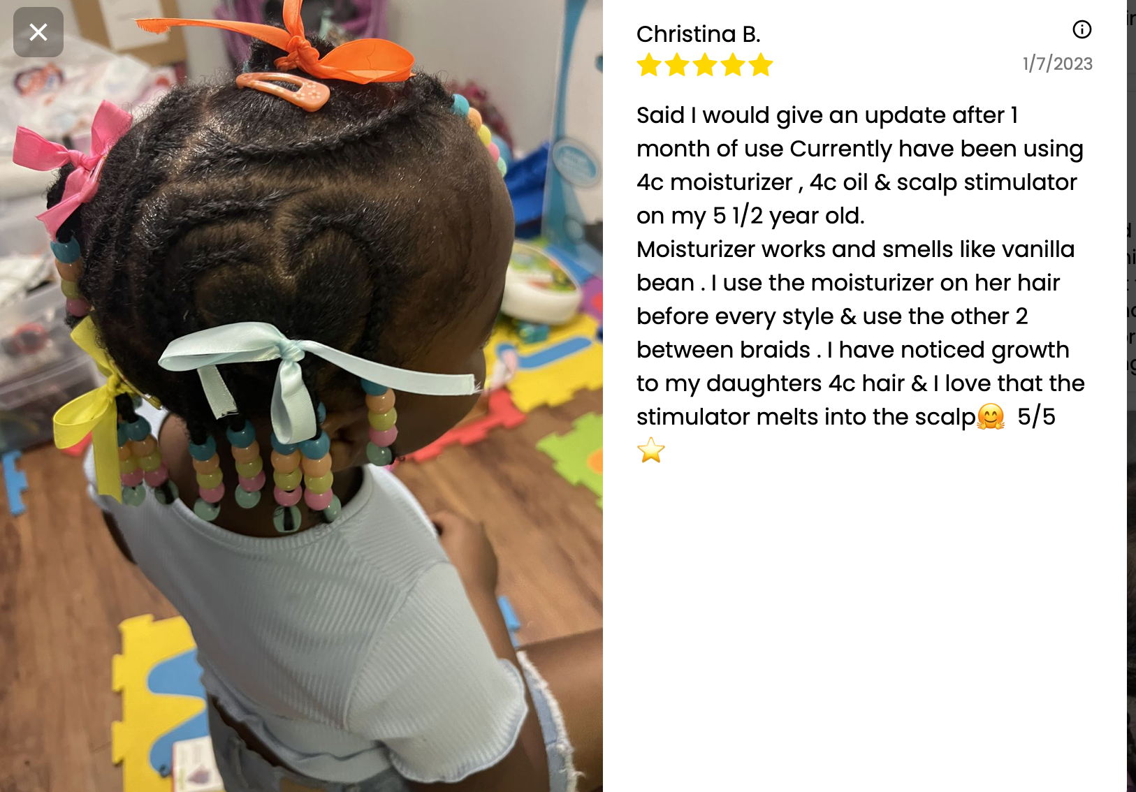 J Organic solutions Kid's Super healthy Hair kit