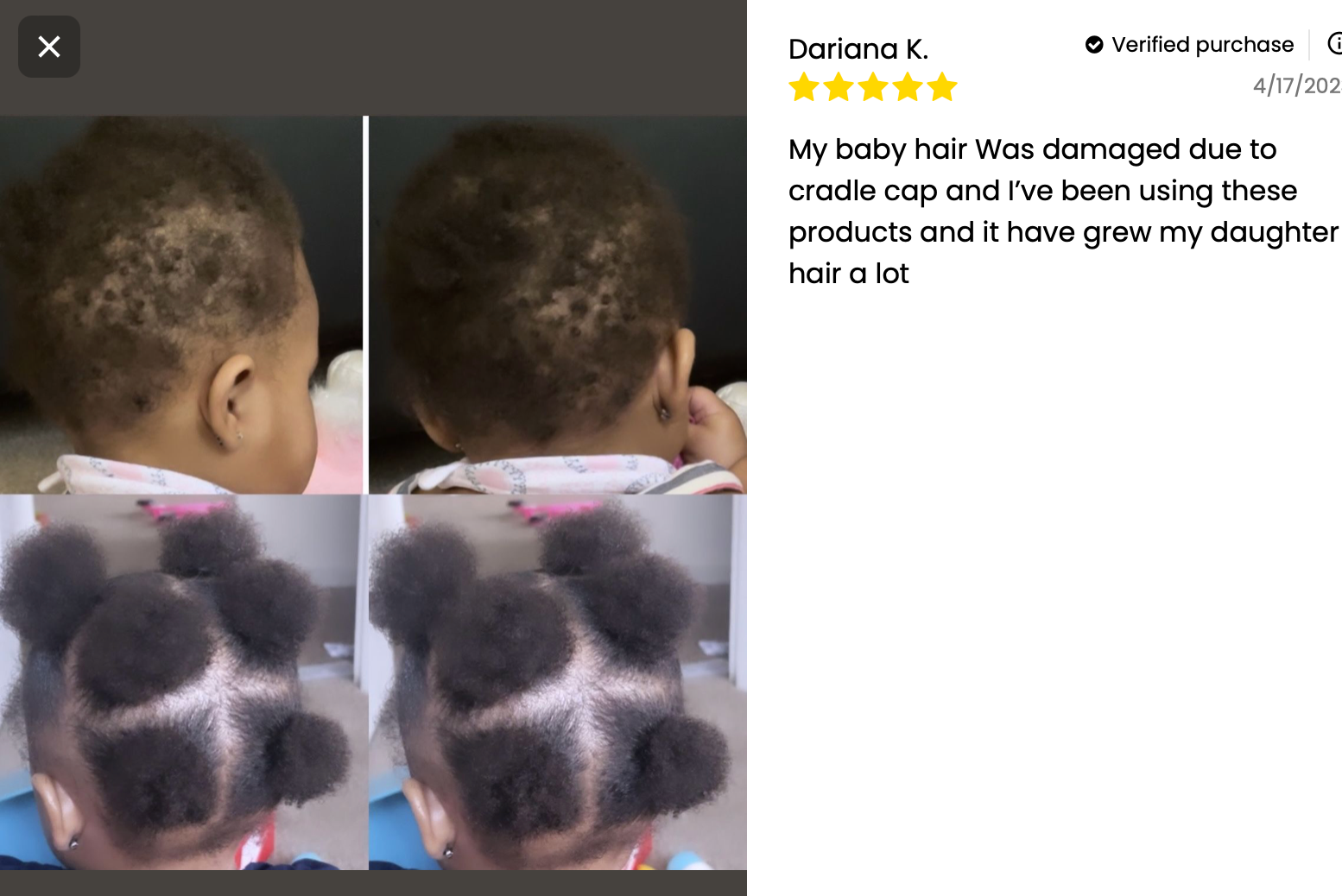 J Organic solutions Kid's Super healthy Hair kit
