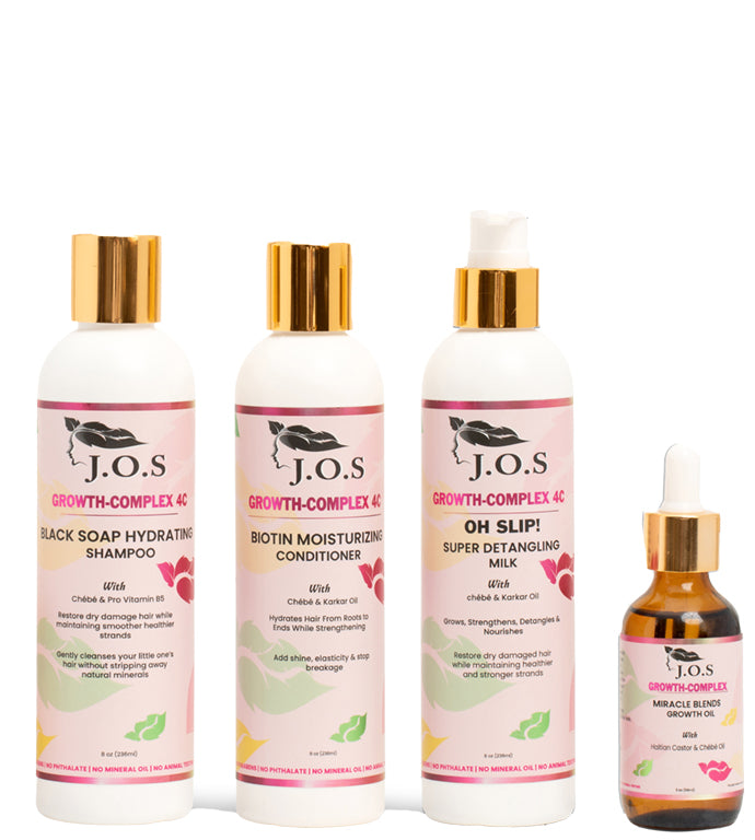 J Organic solutions Chebe Kid's Super Healthy hair Kit
