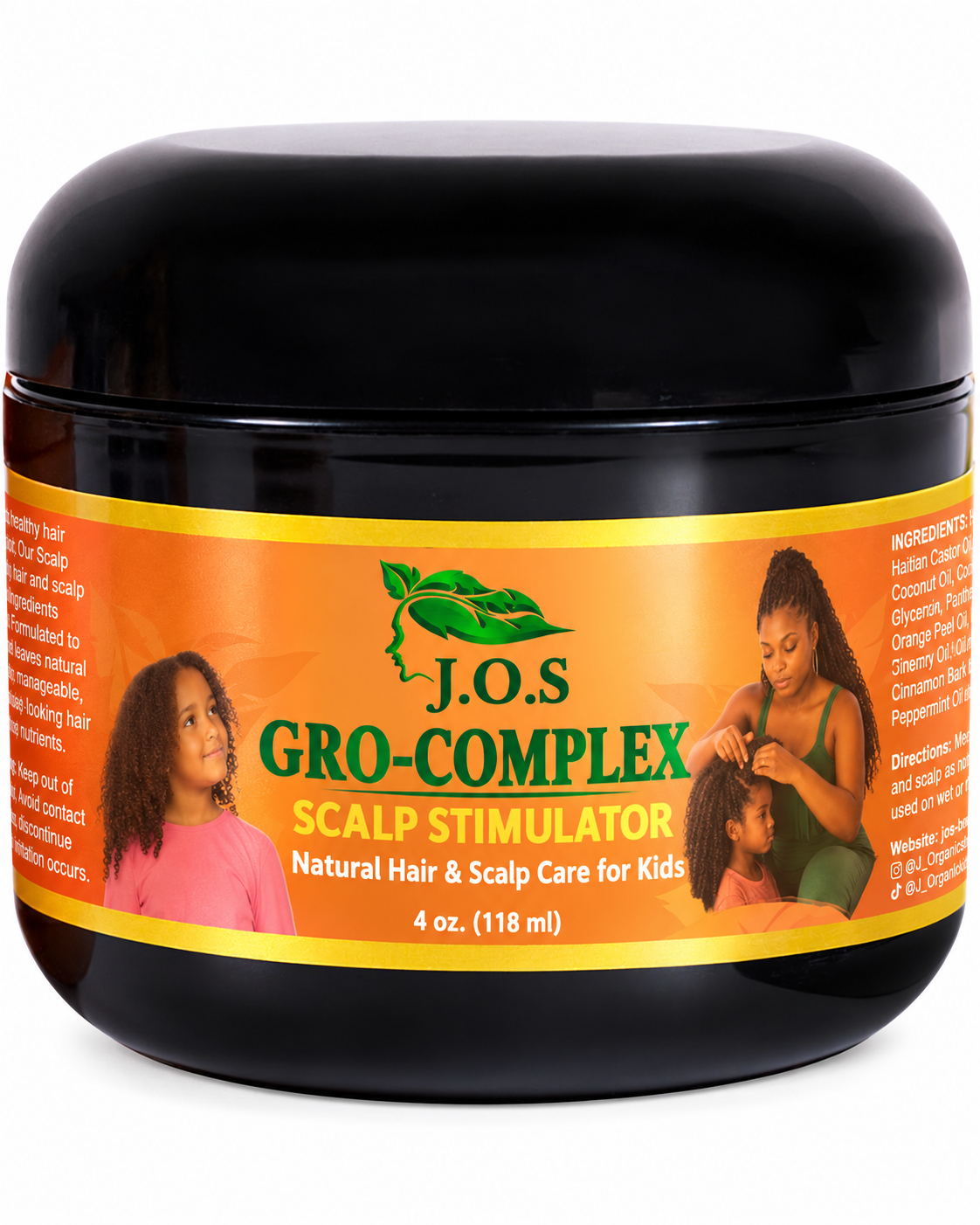 Kids' Scalp Pomade for Curly, Coily & 4C Hair (hair grease) Main image