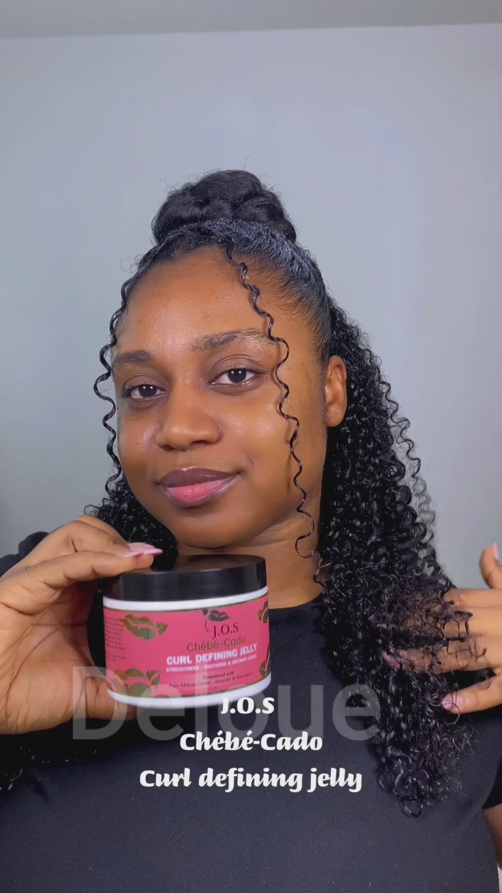J Organic solutions Curl defining Jelly