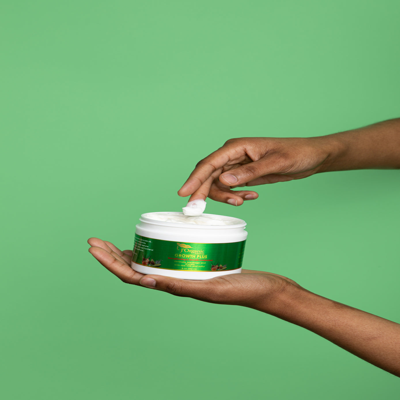 J Organic solutions Strengthening & Growth Moisturizer