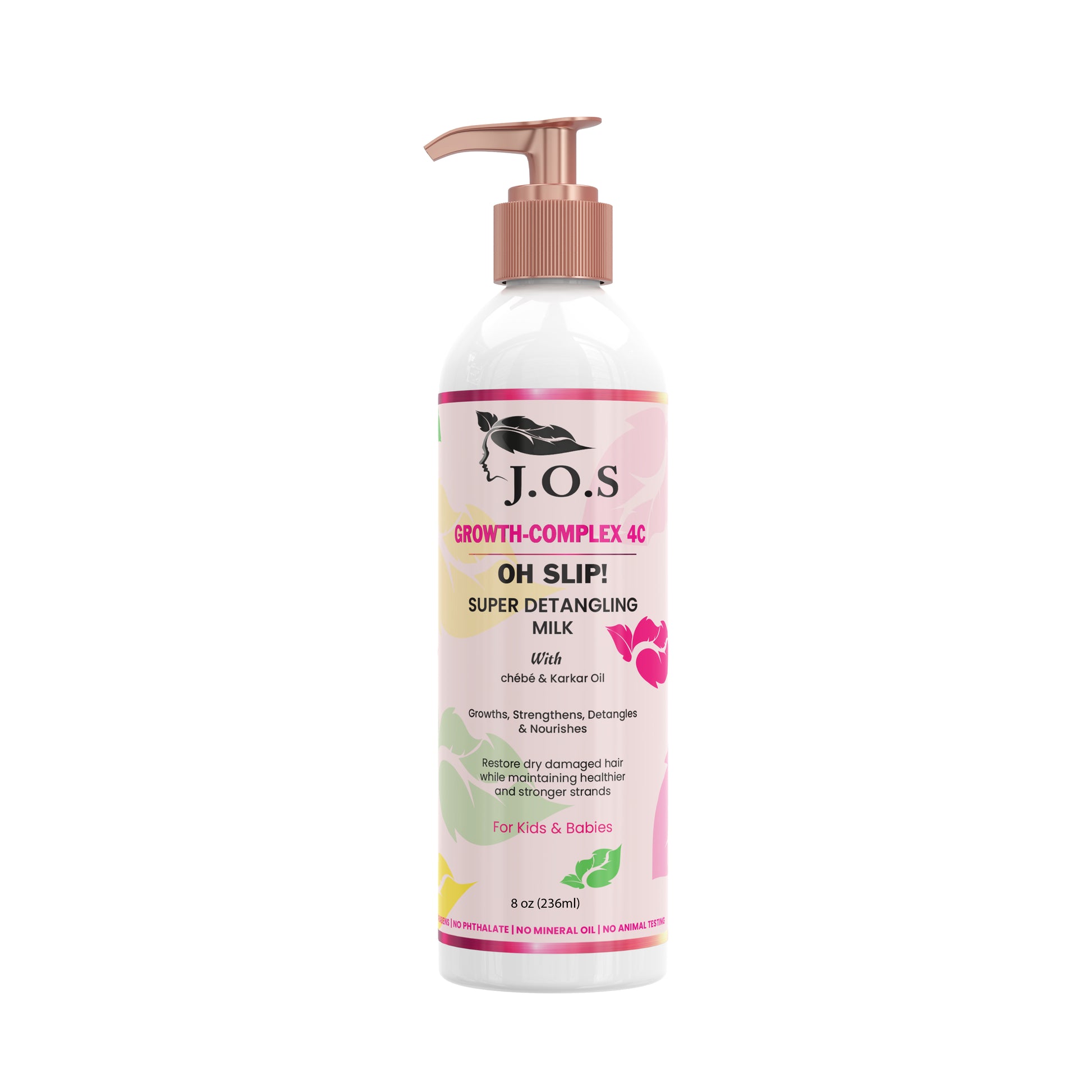 4C Oh Slip! Super Detangling Milk - a moisturizing leave-in treatment designed to ease detangling for natural curls and coils.