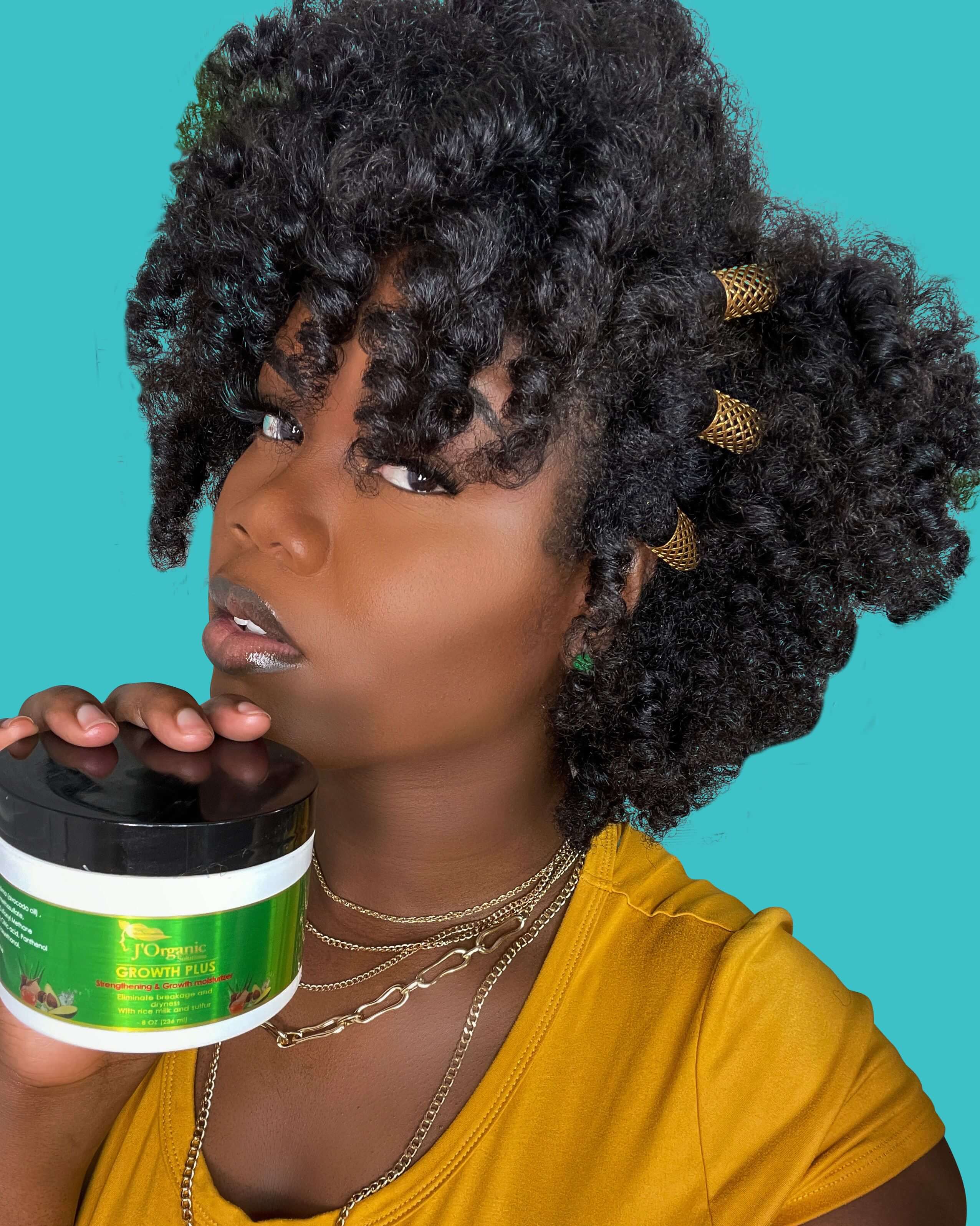 J Organic solutions Strengthening & Growth Moisturizer
