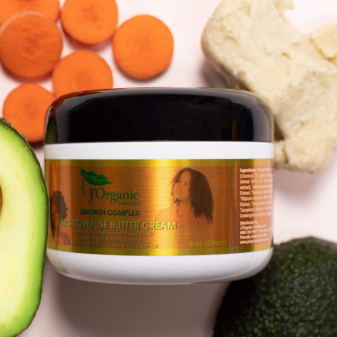 

J'Organics Moisturefuse Butter Cream –Natural curl-defining moisturizer for kids’ hair, made with organic ingredients for soft, manageable curls.

